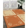thumbnail image 3 of Ahgly Company Tapis Rectangulaire Lavable en Machine Intérieur Transitionnel Orange Rouge Orange, 2 Pieds x 3 Pieds, 3 of 7