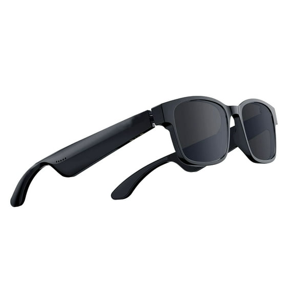 Zenph Adjustable Voice Control Unisex Sunglasses, Black