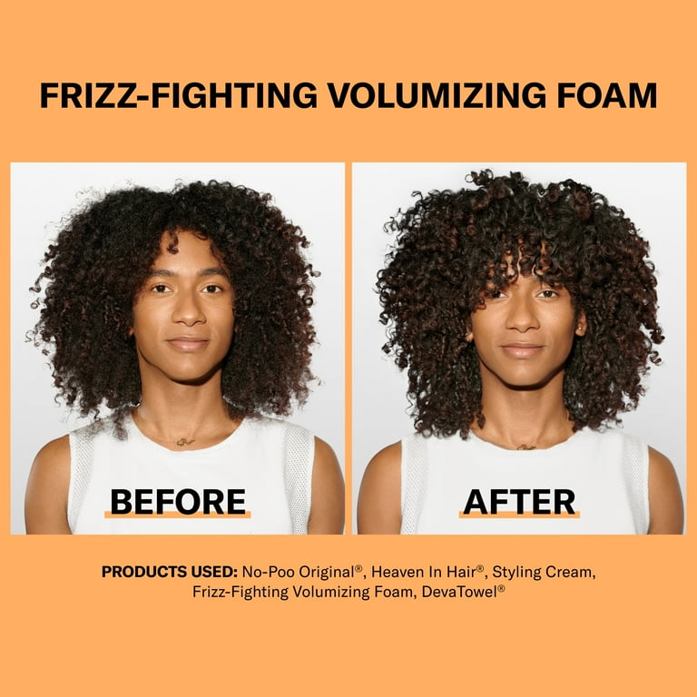 DevaCurl Frizz-Fighting Volumizing Foam 8oz