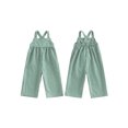 thumbnail image 2 of BemeyourBBs Toddler Baby Girl Boy Plaid Romper Overalls Spring Summer Clothes Square Neck Sleeveless Jumpsuit Overall One Piece Outfits, 2 of 8