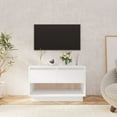 thumbnail image 3 of vidaXL TV Cabinet Black 27.6"x16.1"x17.3" Engineered Wood, 3 of 24