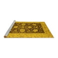 thumbnail image 2 of Ahgly Company Machine Washable Indoor Rectangle Oriental Yellow Traditional Area Rugs, 2' x 3', 2 of 4