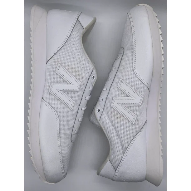 New Balance Mens 501 White Leather MZ501CKD Size 13 D NWOB Ripple Sole Classic