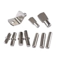 thumbnail image 3 of NUOLUX 80pcs Shelf Pins Kit Shelf Support Pegs Stainless Steel Bookshelf Pegs Shelves Pegs, 3 of 5