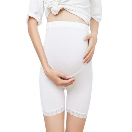 Womens Maternity Shapewear Mid-Thigh Pettipant Seamless Soft Abdomen