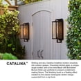thumbnail image 3 of Hinkley Lighting - Catalina - 12W 1 LED Outdoor Large Wall Lantern In Modern, 3 of 23