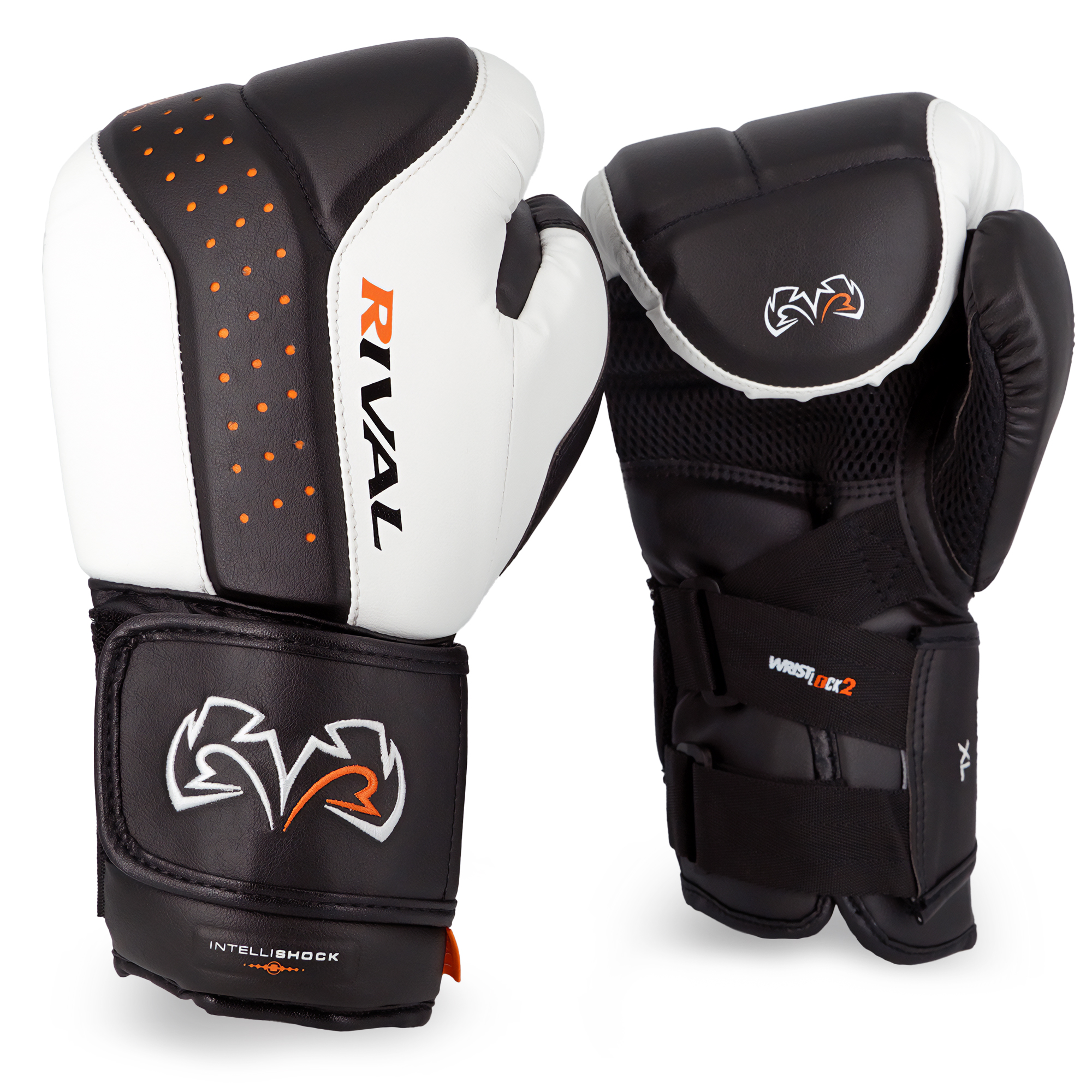 RIVAL Boxing RB10 Intelli-Shock Hook and Loop Bag Gloves - XL