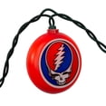 thumbnail image 4 of Kurt Adler 10-Light Grateful Dead Disc Light Set, 4 of 6