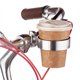 thumbnail image 3 of Soidarity Bicicleta ciclismo portavasos motocicleta bicicleta manillar montaje café bebidas portavasos soporte de aluminio para manillar Ciclismo Numero 3 Soidarity OD009565-03, 3 of 6