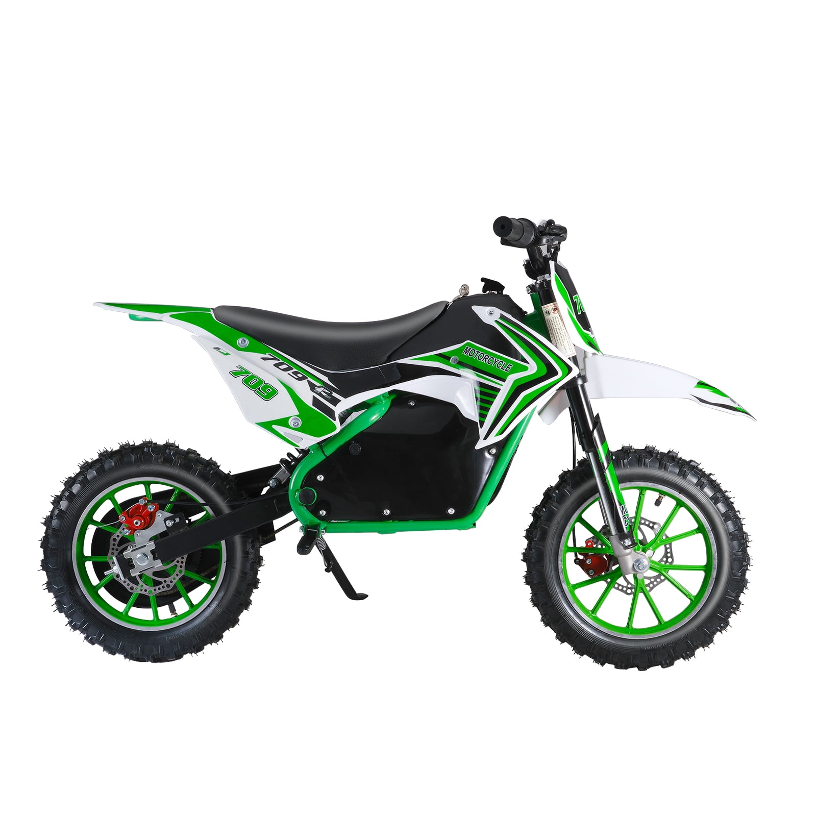 Trendix Electric Dirtbike Off-Road Bike Motocross, 36V 350W Electric Dirt Bike, Powerful Motorcycle for Kids, with 25KM/H Fast Speed, 10 Inch Rubber Tires Rocket Motor Bike