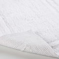 thumbnail image 4 of Cotton Solid 2-Piece White Highly Absorbent Non-Slip Backing Bath Rug Set by Superior, 4 of 9
