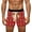 Brick Red, variant on Men's Personalized Boxers Husband Boyfriend Funny Boxers Valentine's Day Birthday for Him Blue M