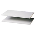 thumbnail image 1 of Easy Track RS1423 24-Inch Closet Shelf, White, 2-Pack, 1 of 3