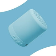 LACKUST A11 Macaron Mini Wireless Bluetooth Speaker Subwoofer USB Card Small Speaker,Blue