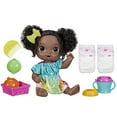 thumbnail image 1 of Baby Alive Fruity Sips Doll, Lime, Toys for 3 Year Old Girls, 12-inch Baby Doll Set, Drinks & Wets, Pretend Juicer, Kids 3 and Up, Black Hair, 1 of 5