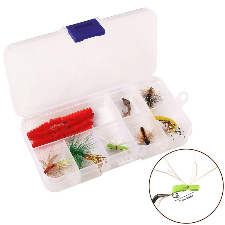 10pcs Fly Fishing Lures Bait Single Anchor Hook Scud Nymphs Streamers Flies  