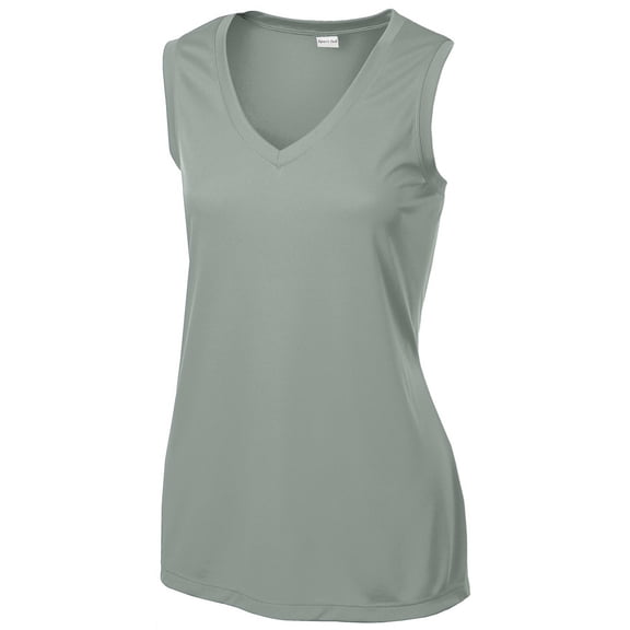 Sport-Tek Women's Competitor V-Neck Sleeveless T-Shirt