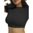 thumbnail image 3 of Mills by Millie Bobby Brown Women's Lacy Cotton Baby Tee, Sizes XS-XXXL, 3 of 4