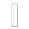 thumbnail image 2 of Miniventilador eléctrico plegable de bolsillo, miniventilador inalámbrico inalámbrico con regulación de tres velocidades para exteriores, pequeño y silencioso portátil, color blanco, 1 unidad ER, 2 of 5