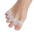 thumbnail image 4 of 2x Separador Dedos Hallux Valgus Corrector Alisador (adulto) Blanco, 4 of 9