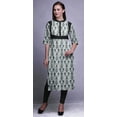 thumbnail image 2 of Bimba Robe Kurti Longue Indienne Imprimée Tunique Droite pour Femmes, 2 of 5