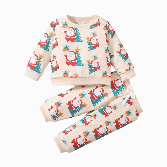 UAYOTSE Toddler Baby Boy Clothes Infant Newborn Boy Outfit Long Sleeve Hoodie Sweatshirt Pant Fall Winter Clothes Set,Sizes 9-12 Months