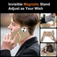 thumbnail image 5 of Dteck for iPhone 13 Case with Screen Protector, Compatible with MagSafe Shockproof Invisible Magnetic Ring Stand Military-Grade Heavy Duty Protection Phone Case, Desert Gold, 5 of 7
