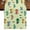 Green, variant on Cartoon Truck Burlap Cotton Table Runner 18x72 Inches Long, Funny Cute Colorful Car Tree Polka Dot Farmhouse Table Runners, Outdoor Dining Tablecloths Decor for Baby Shower/Party/Wedding