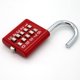 thumbnail image 3 of Candado de seguridad con botón de combinación Cerradura digital Maleta Baúl Puerta Cajón Caja Herramientas de bricolaje Mecanismo de bloqueo de 10 dígitos de 5 posiciones Mecanismos de llave ciega ro, 3 of 5