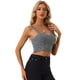 thumbnail image 1 of Top De Tweed Para Mujer Con Cuello En Forma De Corazón Y Tirantes De Corsé Negro XL, 1 of 6