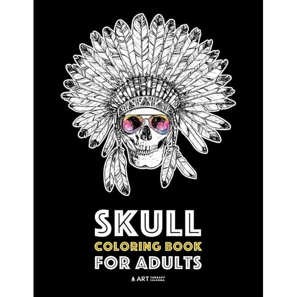 Download Skull Coloring Book For Adults Walmart Com Walmart Com