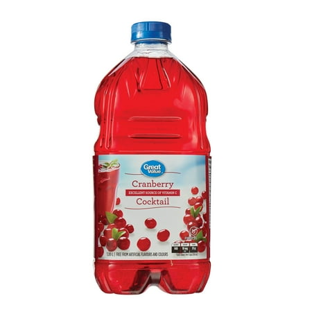 Great Value Cranberry Cocktail, 1.89 L - Walmart.ca