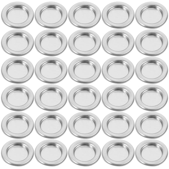 KAKOWELY 50Pcs Metal Incense Cone Holders Small Incense Holder Incense Cone Tray,1.18"X1.18"X0.2"