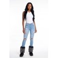 thumbnail image 6 of Women's Faux Fur Cuff Low Platform Boots, 6 of 6
