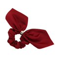 thumbnail image 4 of Lazos para el cabello Hugo Scrunchie de arco sólido rojo, 4 of 7