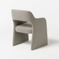 thumbnail image 4 of Modrest Bishop 18" Upholstered Modern Fabric Dining Chair in Gray, 4 of 7