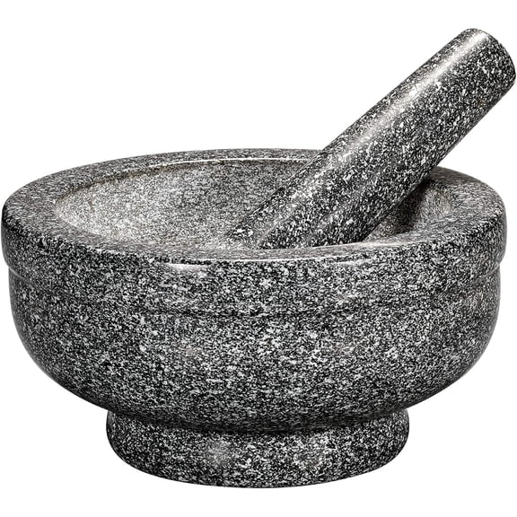 Cilio Giant Granite Mortar & Pestle, 5-Inch Height