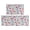 Pioneer Flower Floral Print Pattern-1, variant on Pioneer Flower Floral Print Pattern Anti Fatigue Kitchen Rugs Set Of 2, Non Slip Washable Decorative Floor Mats for Kitchen Sink Laundry, 17"x30" and 17"x47"