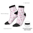 thumbnail image 6 of Pofeuu Rose Flowers Print 30cm Socks, Adult Running Hiking Socks for Youth and Adult, 6 of 7