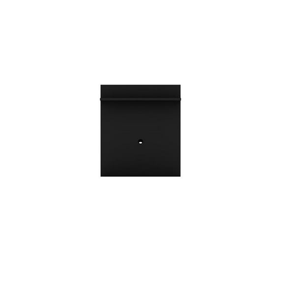 Tribeca Milieu du Siècle Panneau de Télévision Moderne avec Étagère de Décoration au-Dessus de la Tête en Noir & 44; 35.43 x 35.43 x 16 Po.