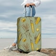 thumbnail image 5 of Cauagu Cartoon Corn and Wheat Print Travel Luggage Cover,Travel Dust-proof Suitcase Cover Softside Suitcase Protector for 18-32inch,Not Included Suitcase, 5 of 8