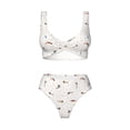 thumbnail image 4 of Daiia Dachshund Dog Puppy Women's Bikini Set Two Piece Swimsuit High Waisted Bikini Adjustable Straps Bikini Perfect for Beach, Pool, and Summer Vacation-Small, 4 of 9