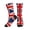 2 Black-2, variant on Mens Crew Socks Womens Retro British Flag Workout Training Athletic Socks