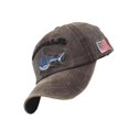 thumbnail image 3 of Gorra de béisbol para hombres jinwen café, 3 of 5