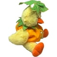 thumbnail image 3 of Yellow Duck Stuffed Animal with Spooky Pumpkin Outfit & Treat Bag – 16" Halloween Plush Toy, Soft & Fun, for Trick-or-Treating & Seasonal Decor, 3 of 7