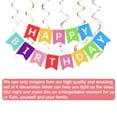 thumbnail image 7 of PENGXIANG Birthday Decorations, Rainbow Birthday Party Decorations for Women, Girls Happy Birthday Party Decorations with Birthday Banner, Paper Pom Poms and Colorful Banner for Birthday, 7 of 7