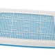 thumbnail image 5 of Bandeja de entrenamiento para ir al baño para perros, bandeja de malla para entrenamiento, soporte para almohadillas para orinar para cachorros, entre Azul, 5 of 9