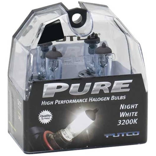 Night White Pair of Halogen H12 BuLBs
