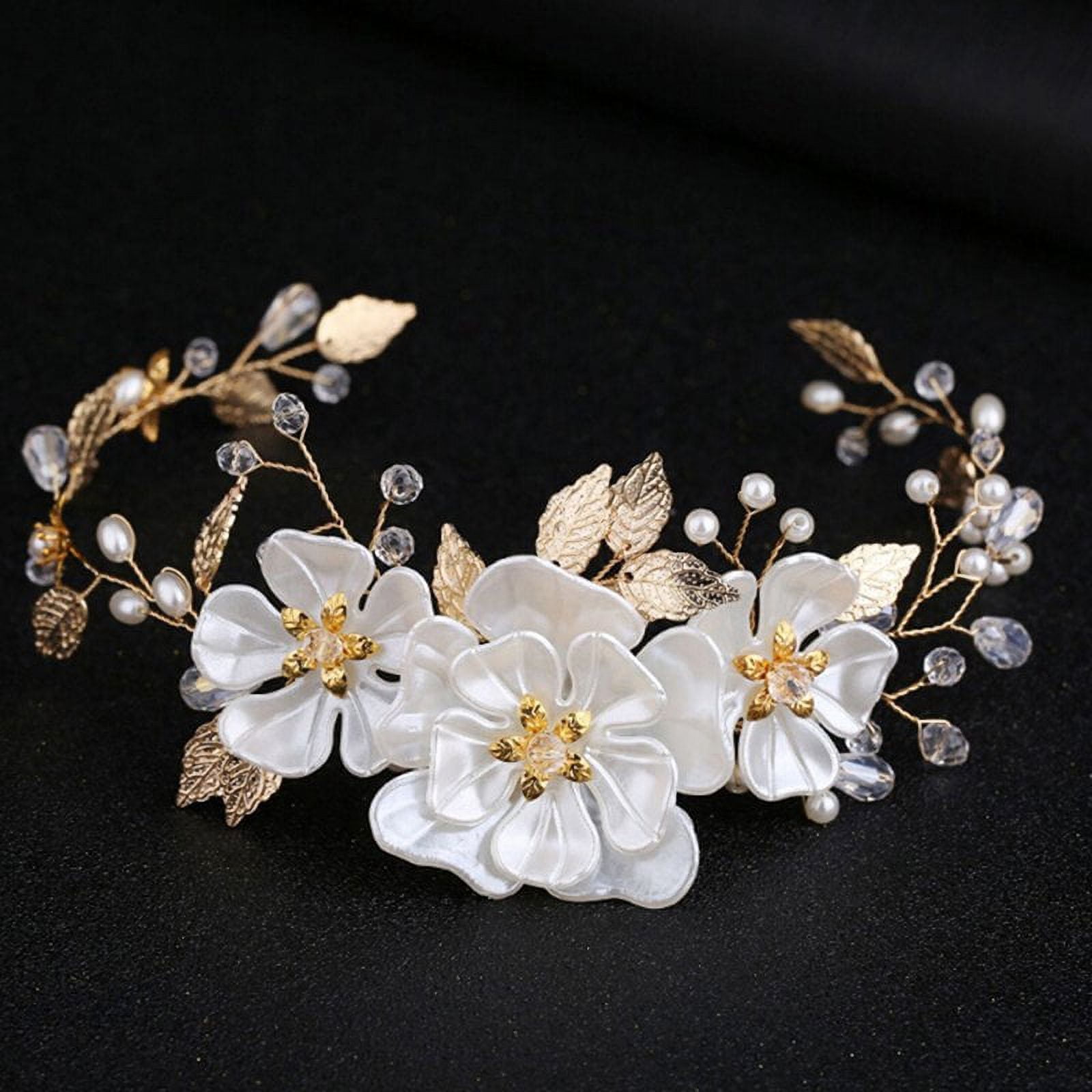 Lot D'accessoires Cheveux Pour Mariée (pics, Pinces, Fleurs, Perles Blanc) - Neuf Avec étiquettes