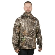 Realtree Edge Men Performance Pullover Hoodie with Neck Gaiter